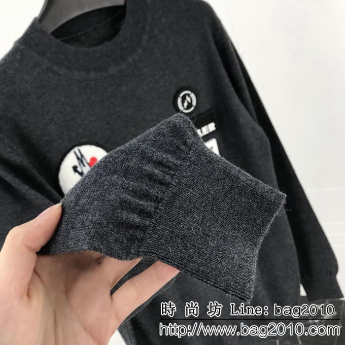 MONCLER蒙口 X 藤原浩聯名款 舒適透氣柔軟 男款羊毛衫 ydi1555